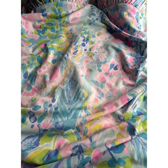 Lilly Pulitzer Bliss Halter Tankini Top  Catch the Wave Size 8 - Picture 2 of 11